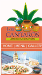 Mobile Screenshot of loscantarosrestaurant.com